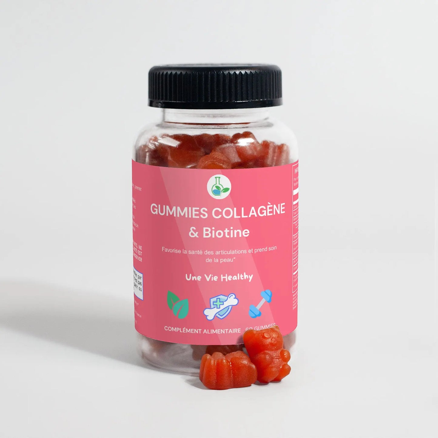 Gummies Collagène & Biotine Ma boutique