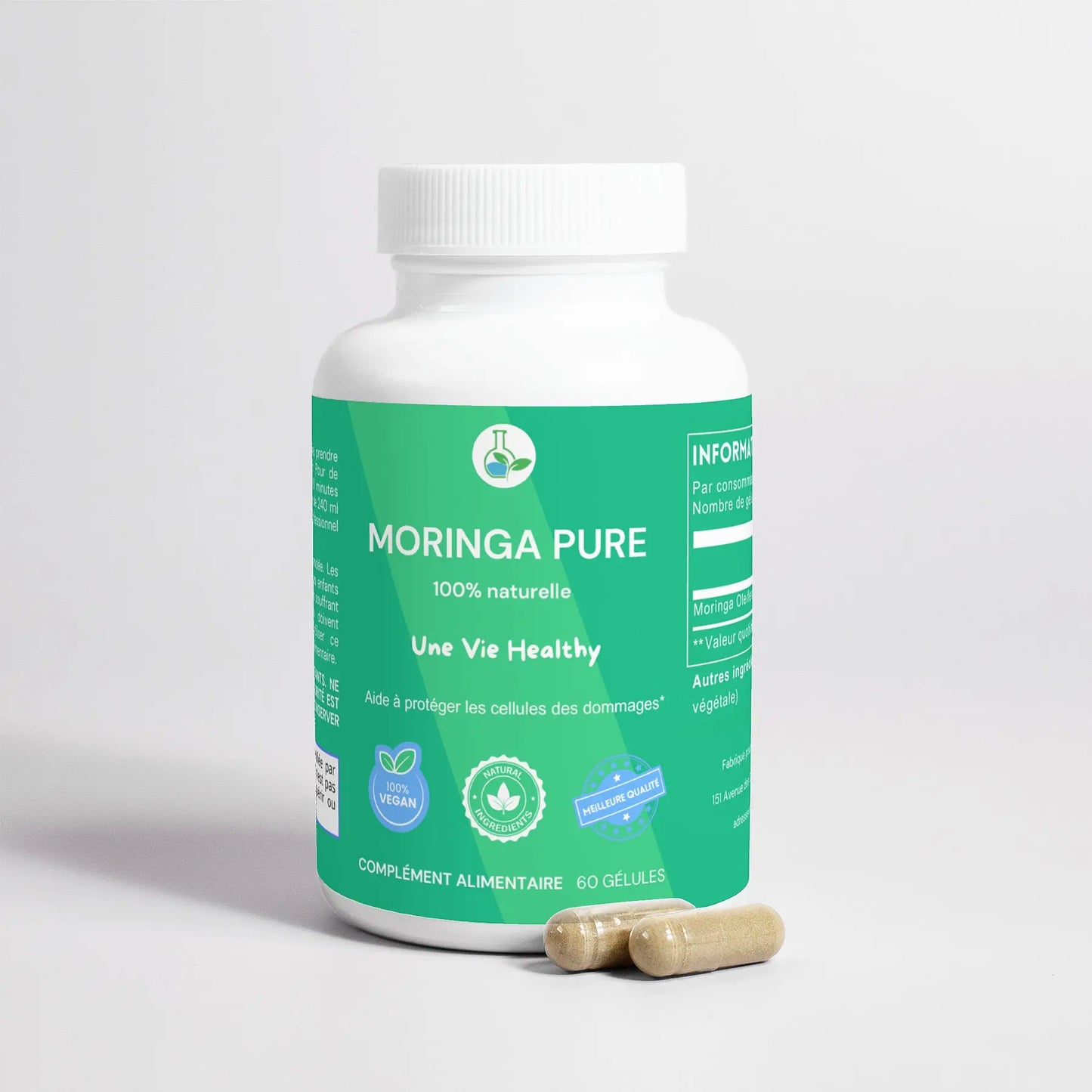 Gélules de Moringa Naturelle Ma boutique