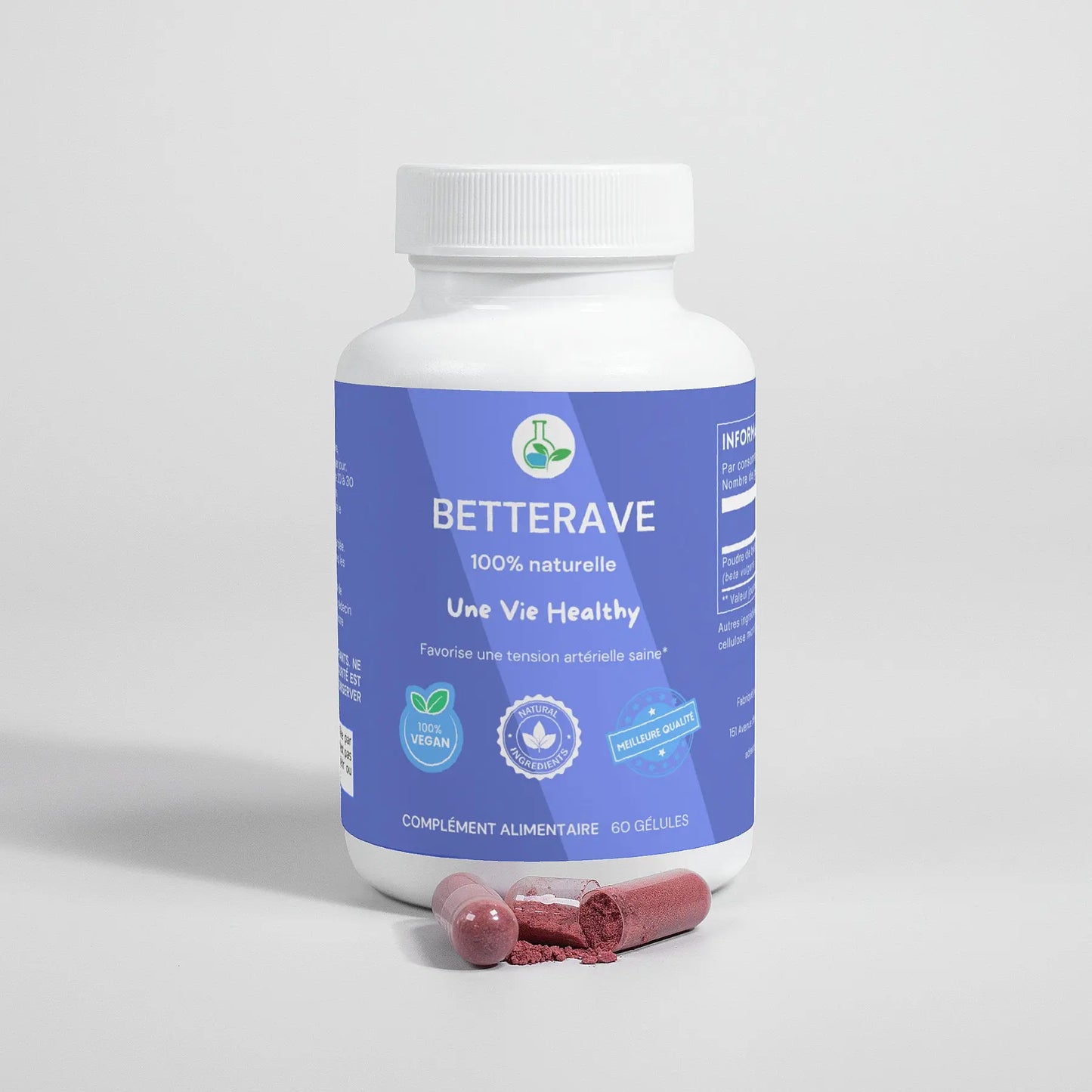 Gélules de Betterave Naturelle Ma boutique