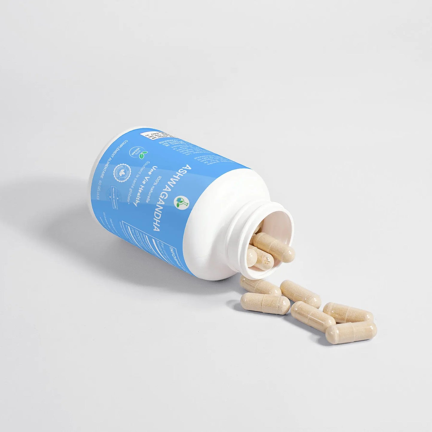 Gélules d'Ashwagandha 100% Naturelle Une Vie Healthy