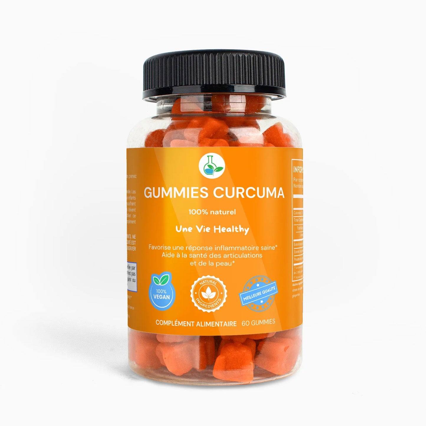 Gummies de Curcuma 100% Naturel Ma boutique