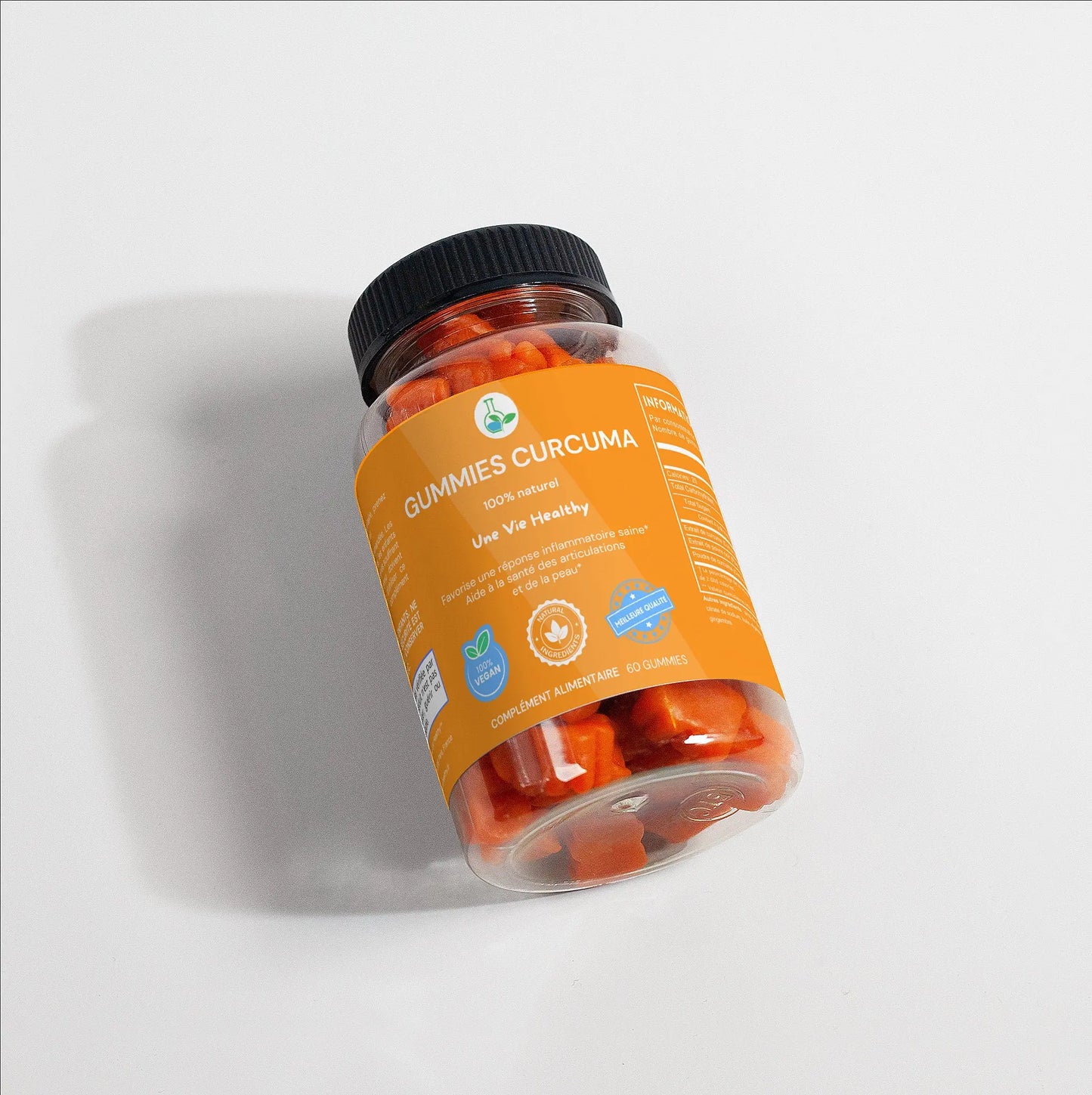 Gummies de Curcuma 100% Naturel Ma boutique