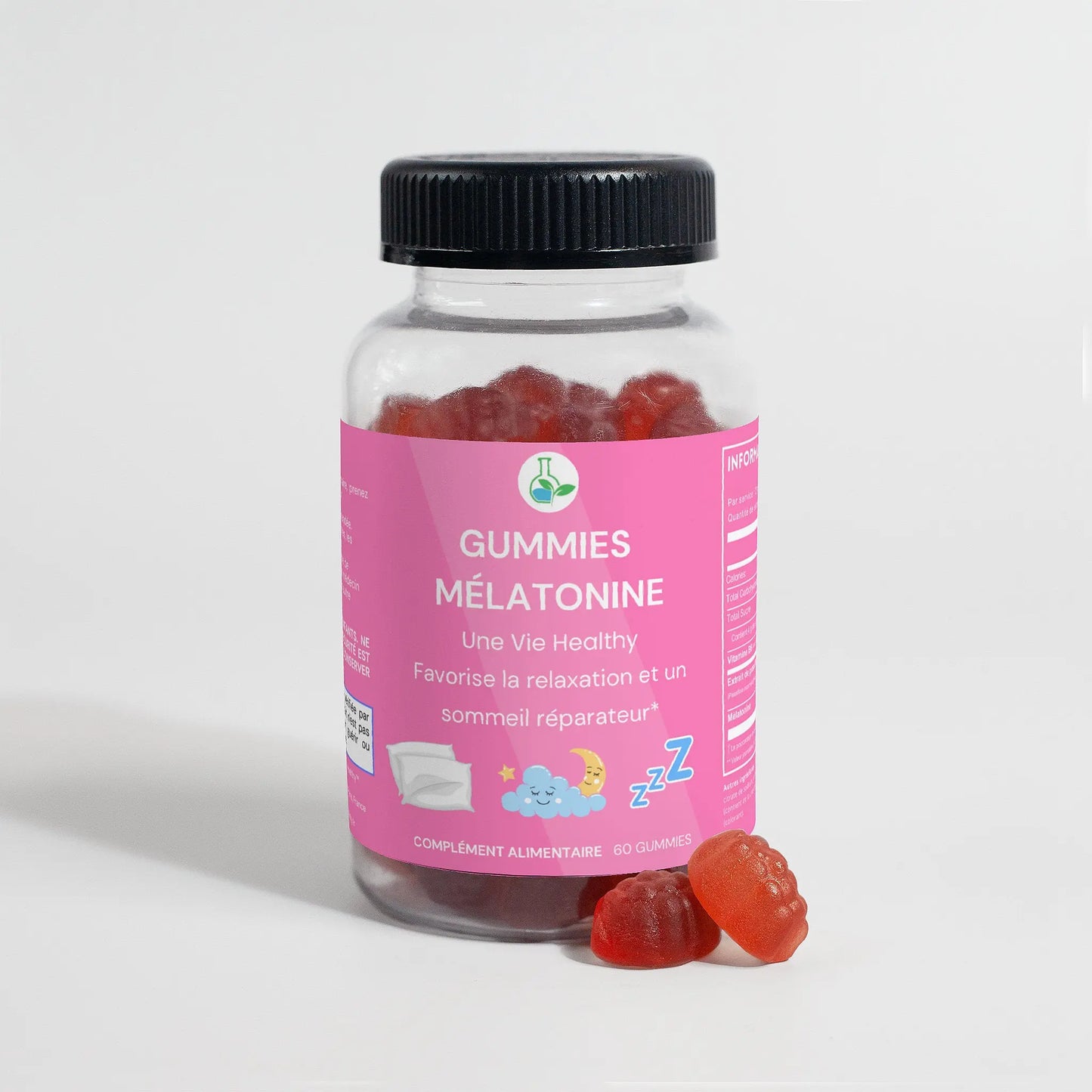 Gummies Sommeil à la Mélatonine (2mg) Ma boutique