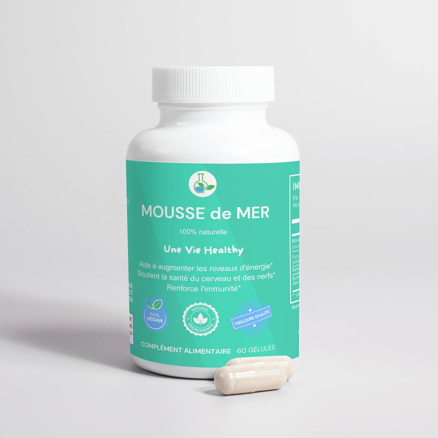 Gélules de Sea Moss Naturelle Ma boutique