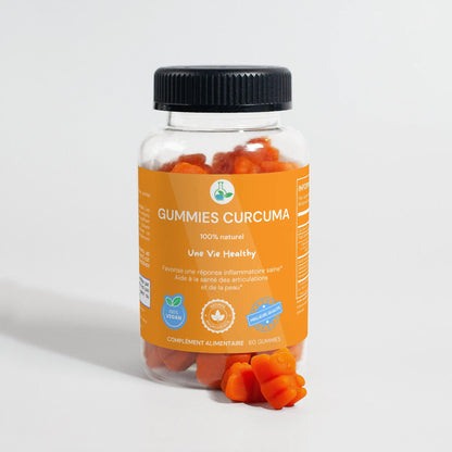 Gummies de Curcuma 100% Naturel Ma boutique