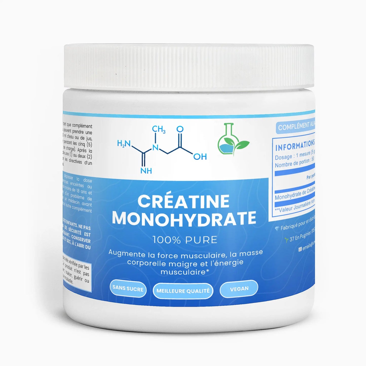 Creatine Monohydrate Une Vie Healthy
