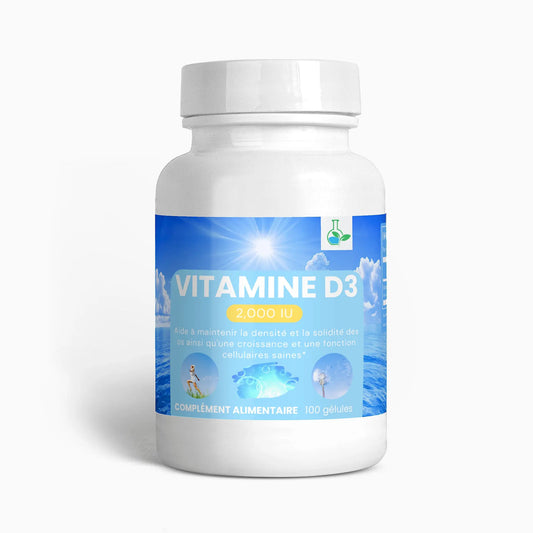 Vitamin D3 2,000 IU Une Vie Healthy