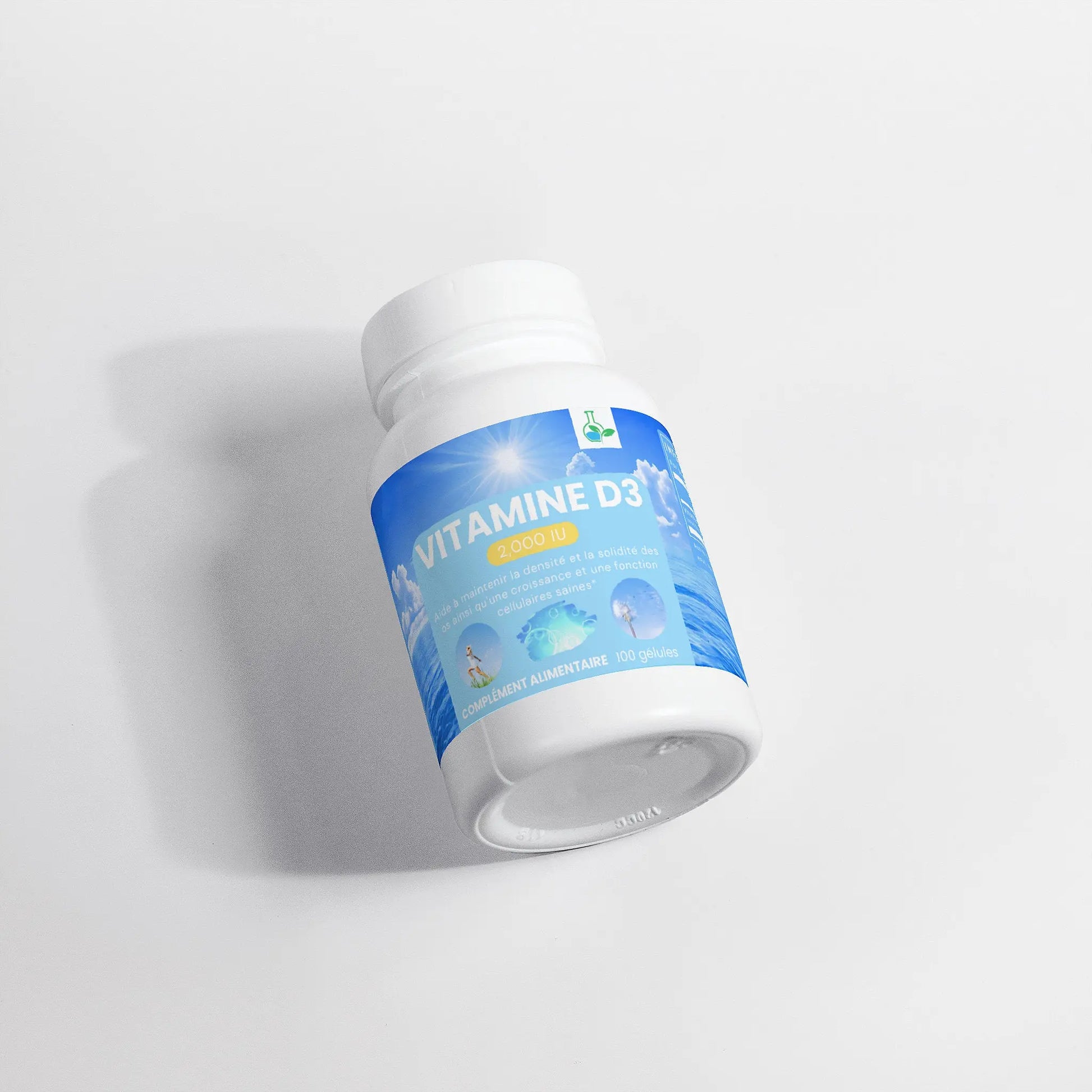 Vitamin D3 2,000 IU Une Vie Healthy