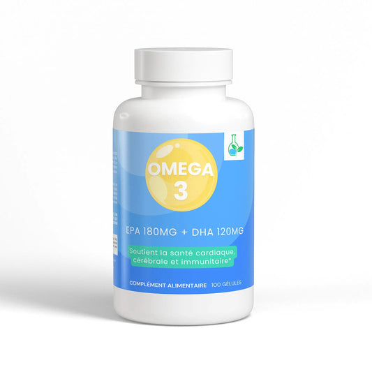 Omega-3 EPA 180mg + DHA 120mg Une Vie Healthy