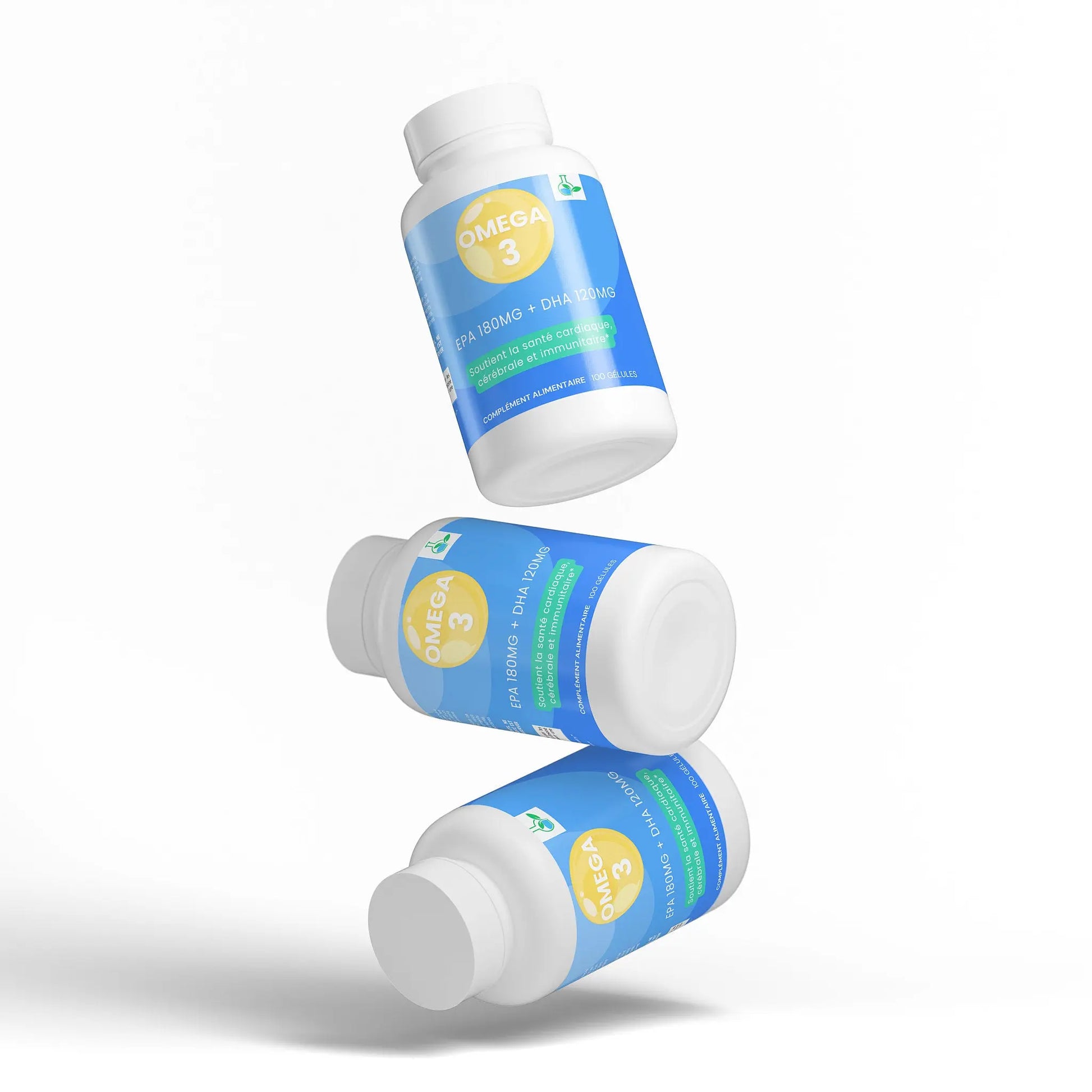 Omega-3 EPA 180mg + DHA 120mg Une Vie Healthy