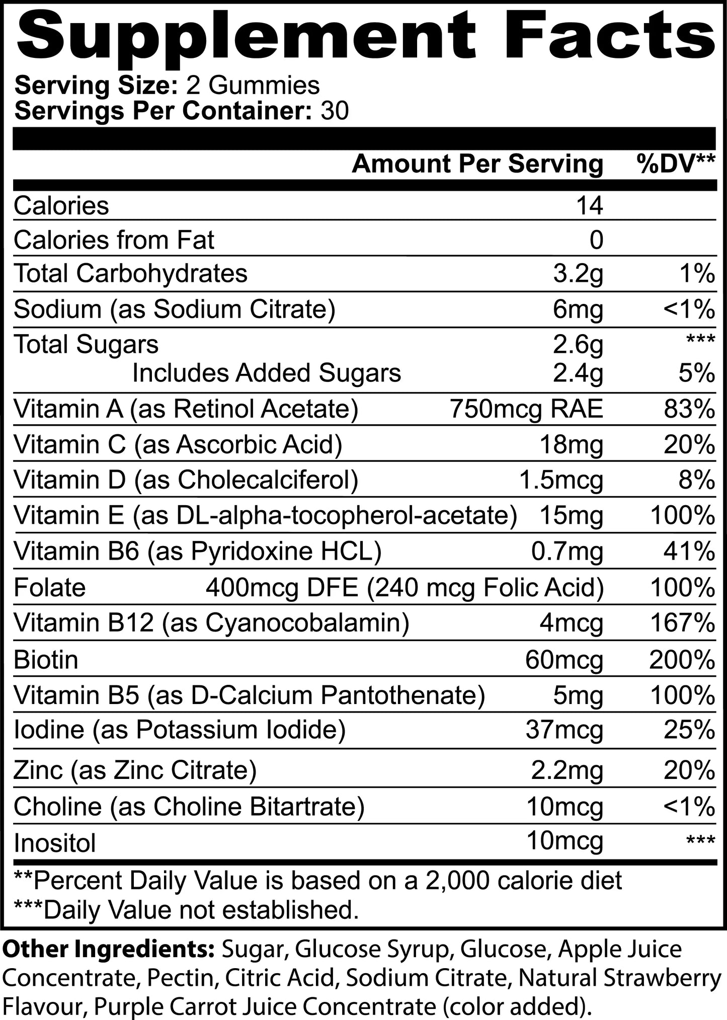 Gummies Multivitamines Ma boutique