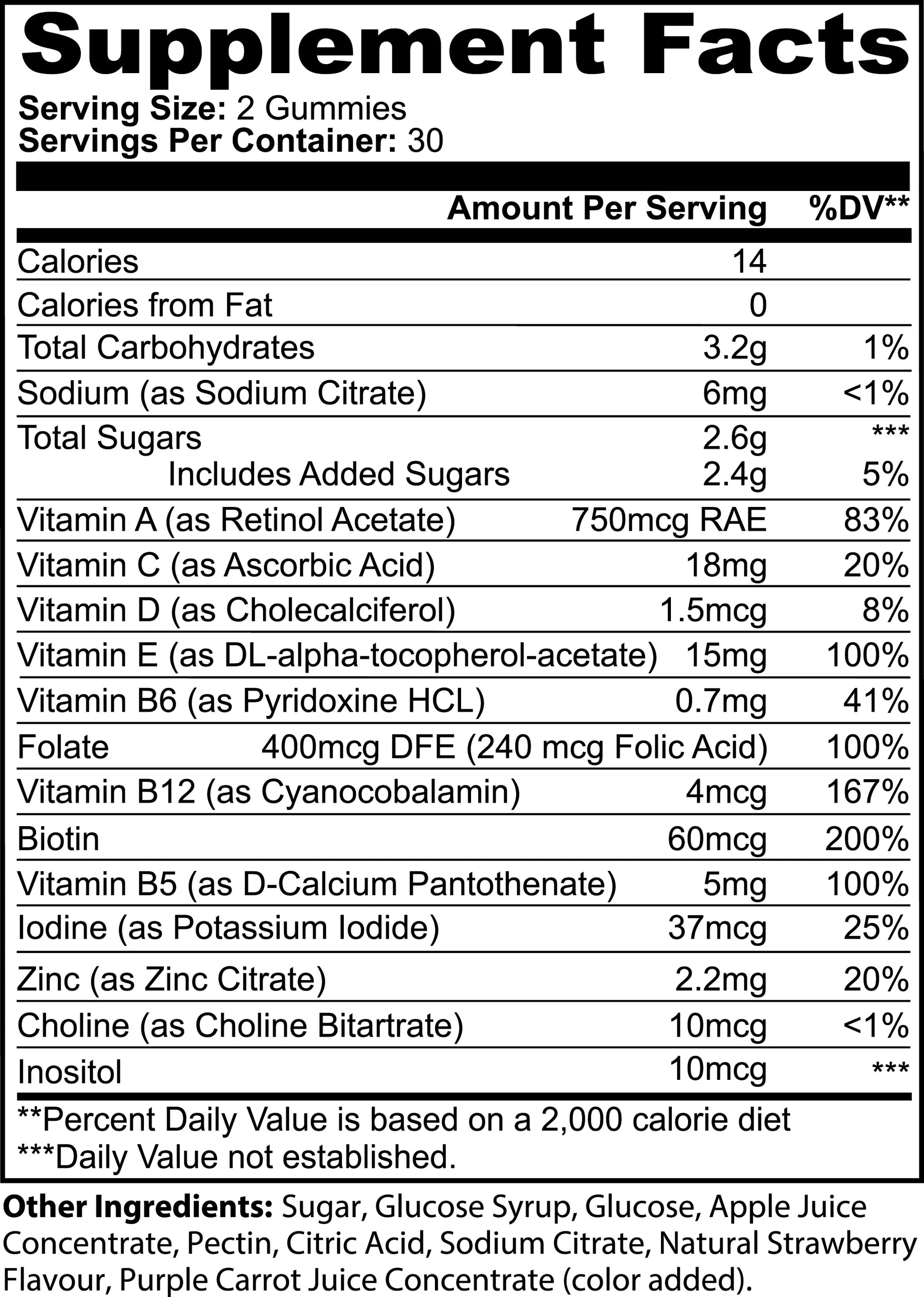 Gummies Multivitamines Ma boutique