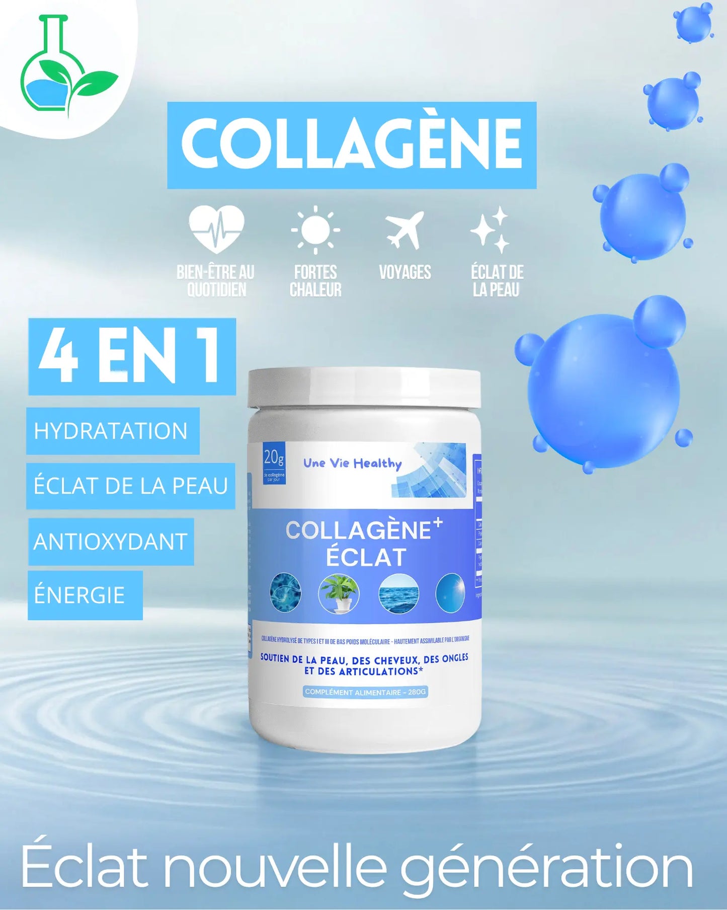 Collagène+ Éclat Une Vie Healthy