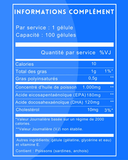 Omega³ Pure Une Vie Healthy