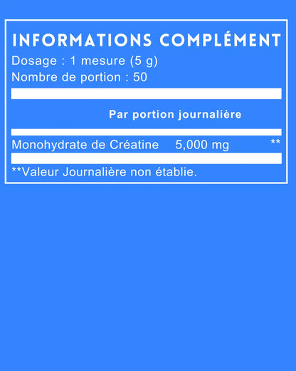 Créatine Monohydrate Une Vie Healthy