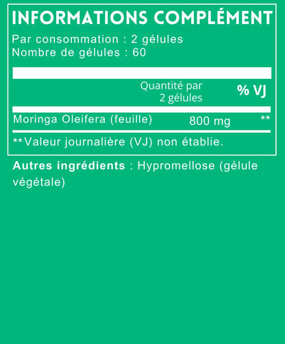 Moringa Pure Une Vie Healthy